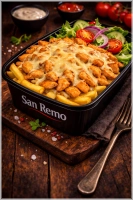 Kipfilet, paprika en ui